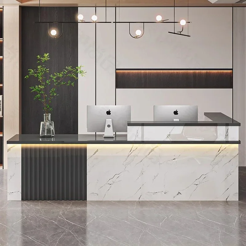 Office Furniture Bali - # 高級オフィス受付デスク サロンビューティー ビューティーパーピト受付デスク ディスプレイ ノルディックレセプシオン
