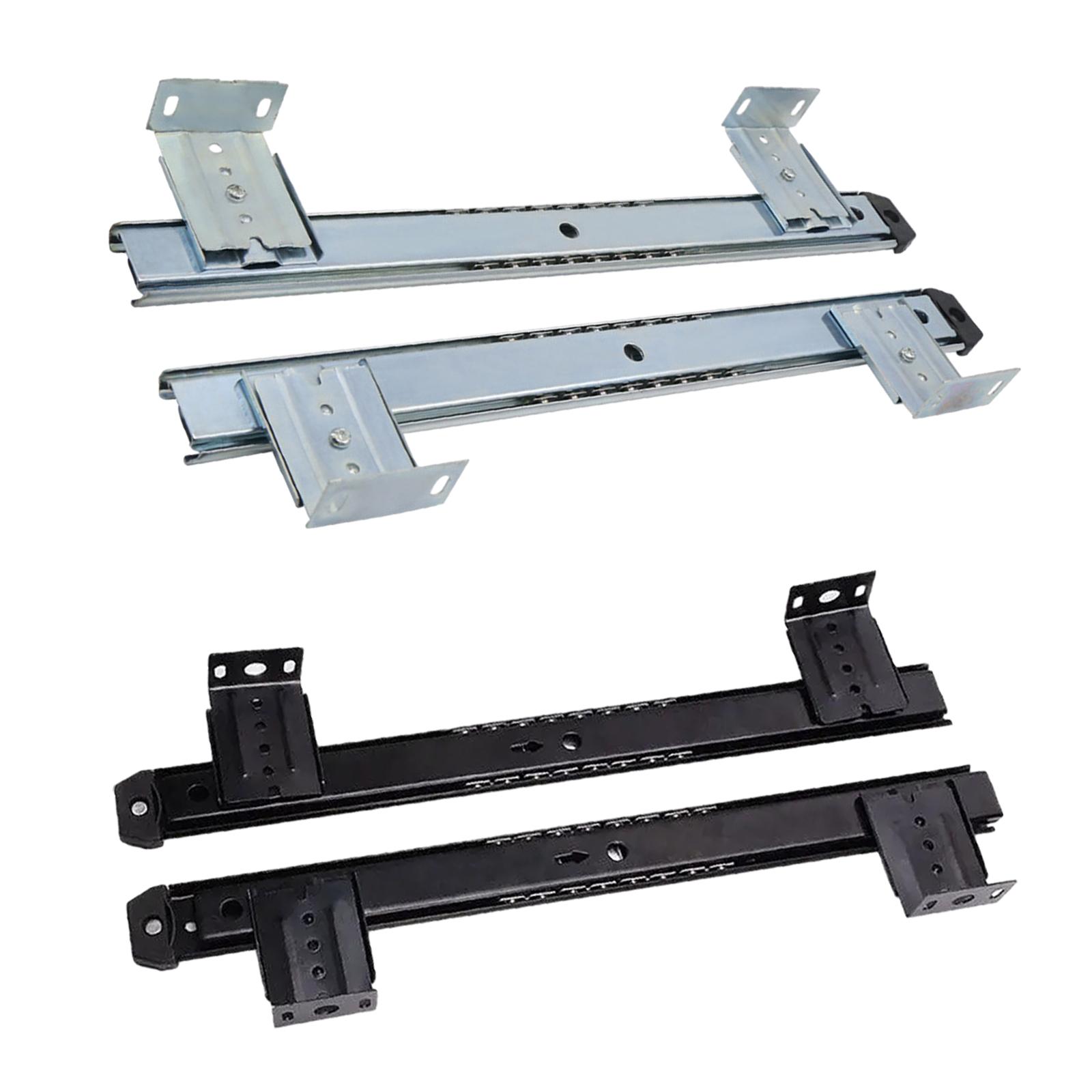 Keyboard Drawer Under - 引き出しトレイスライドレール、家庭用スライドレール、オフィスハードウェア、金属製家具、ボールベアリングレール、ハードウェア
