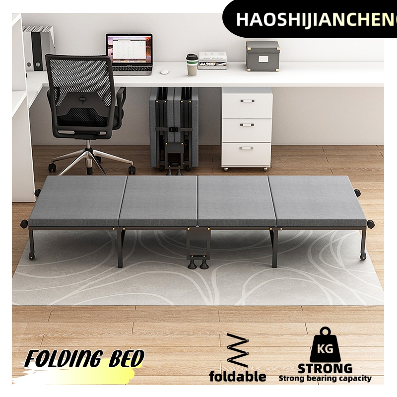 Office Furniture Warehouse - ポータブル折りたたみ式ベッド,オフィス,シングル朝食,4つ折り