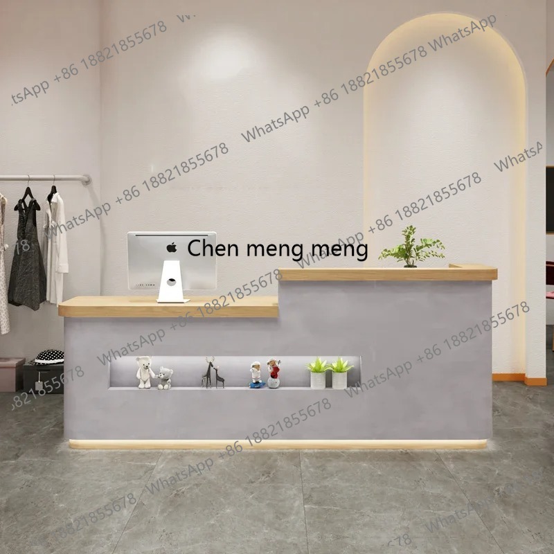 Office Furniture Center - オフィス秘書家具 美容室収納 カスタマーセンターカウンター 受付テーブル 講壇 シンプルデスク