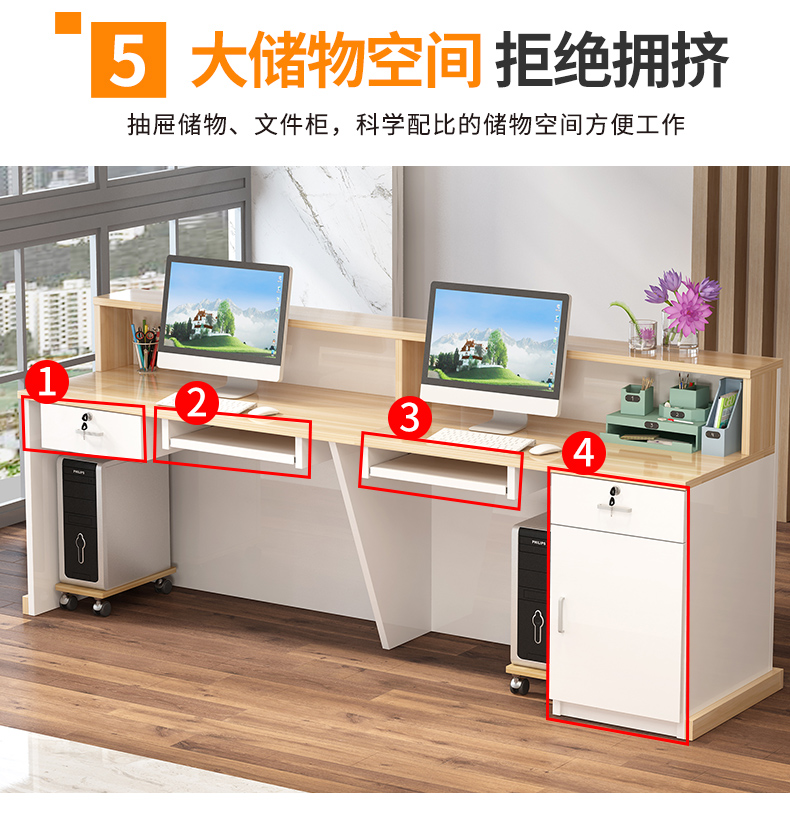 受付デスク クラシックなカスタマイズされた美容受付デスク ト - Office Furniture Bali のレビューと価格
