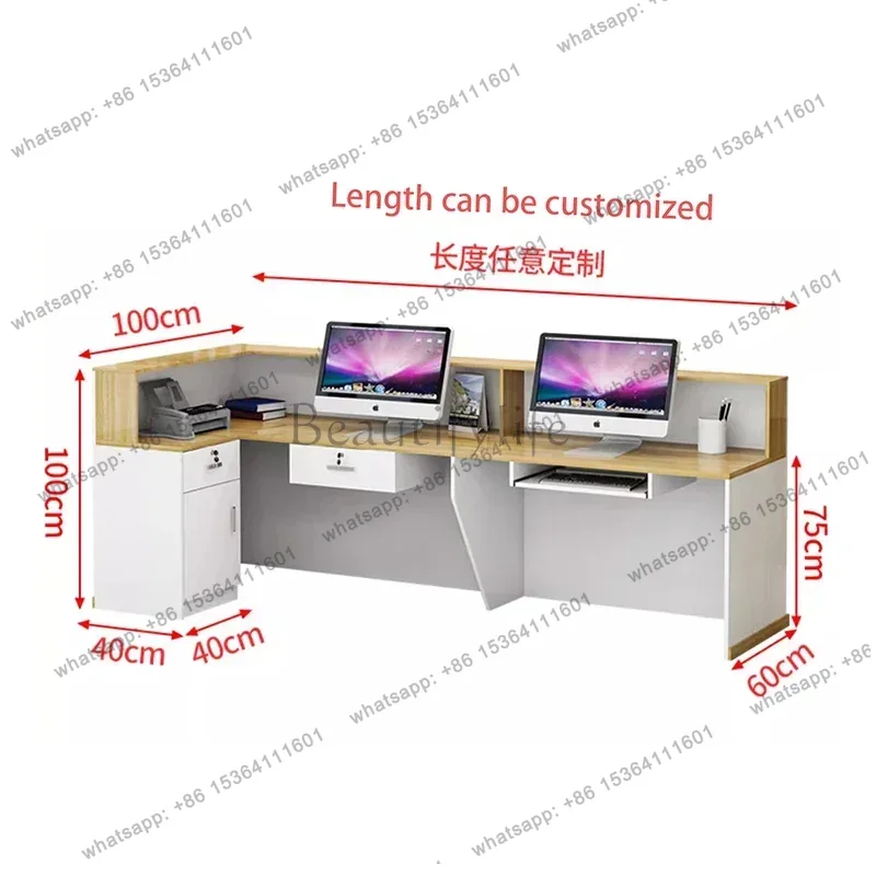 ディスプレイサロン受付デスクサインビューティーレトロ高級受付 - Office Furniture Bali のレビューと価格