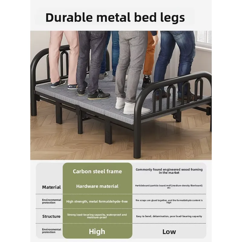 U字型シングル折りたたみベッド オフィスでの昼寝用 大人用  - Office Furniture Rental のレビューと価格