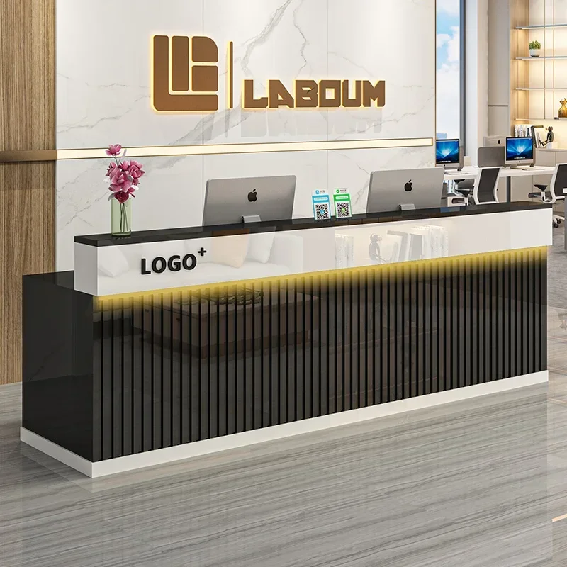 c13-北欧風受付デスク 高級モダン受付デスク ディスプレイ - Office Furniture Bali のレビューと価格