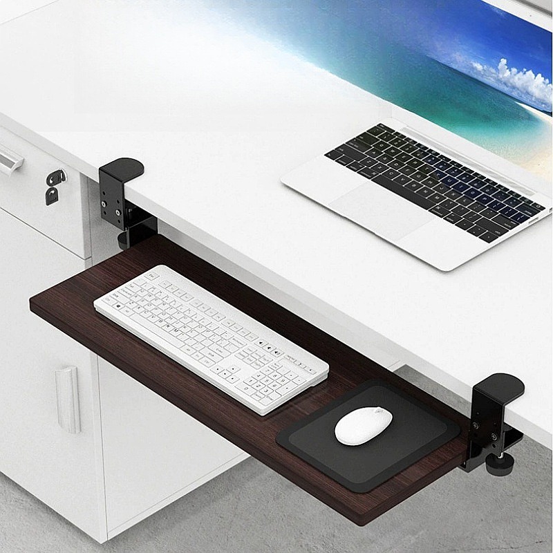 テーブルの下のキーボードブラケット デスクの下にスライド式で - Keyboard Drawer Under のレビューと価格
