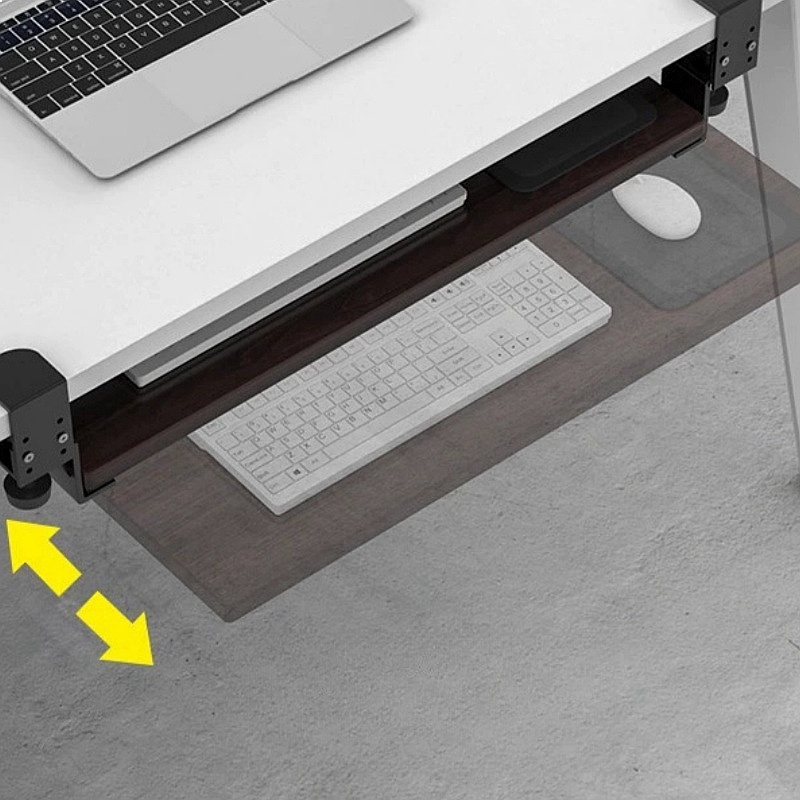 テーブルの下のキーボードブラケット デスクの下にスライド式で - Keyboard Drawer Under のレビューと価格