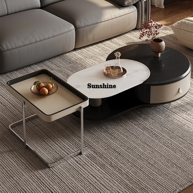 高級ラウンドコーヒーテーブルセット家具ホームオフィスホテルイ - Office Furniture Center のレビューと価格