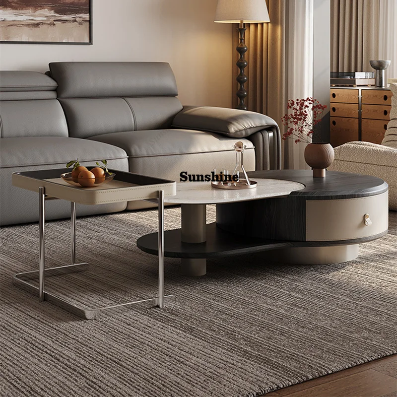 高級ラウンドコーヒーテーブルセット家具ホームオフィスホテルイ - Office Furniture Center のレビューと価格