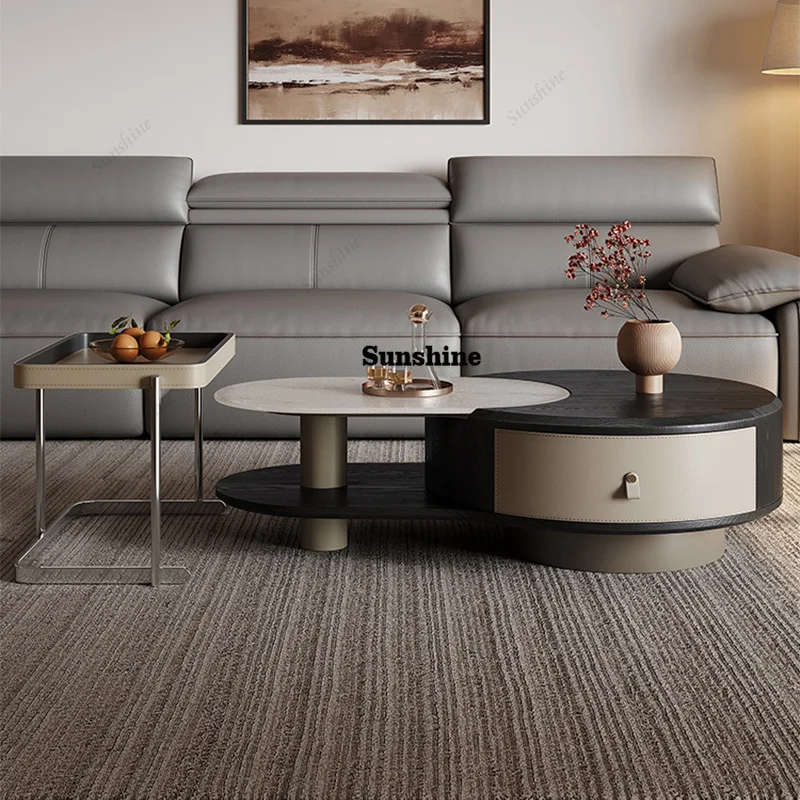 高級ラウンドコーヒーテーブルセット家具ホームオフィスホテルイ - Office Furniture Center のレビューと価格