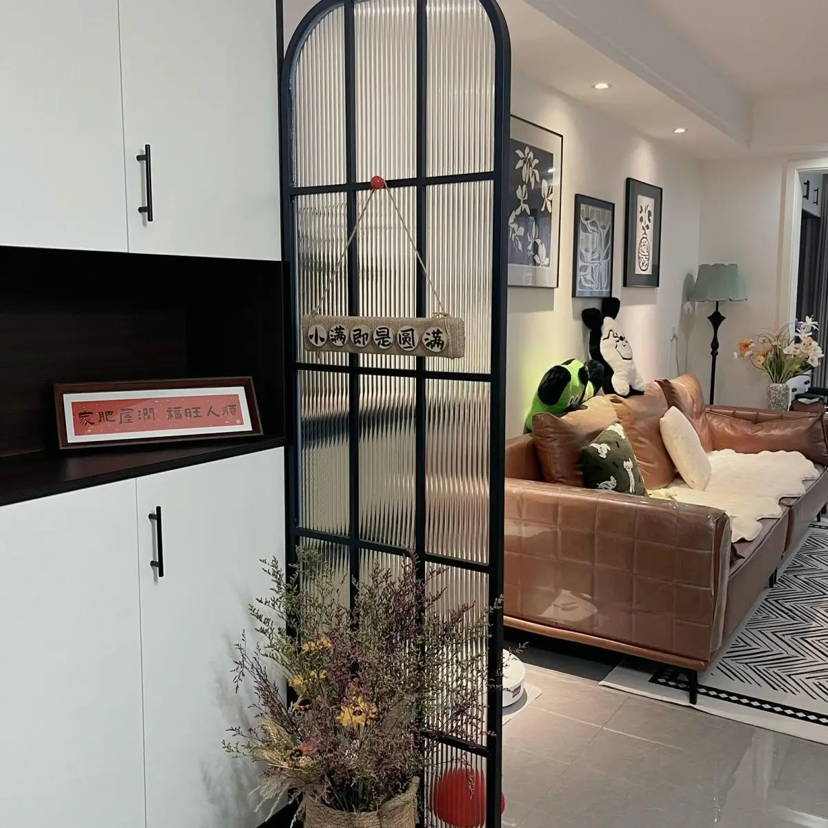 穴あけ不要のフランス風レトロな取り外し可能なスクリーン、リビ - Room Divider Bamboo のレビューと価格