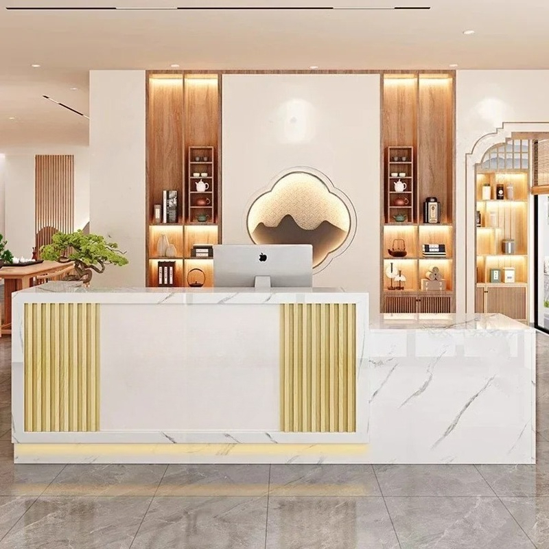 表彰台サロン受付デスクビューティーオフィス北欧ビューティー受 - Office Furniture Bali のレビューと価格