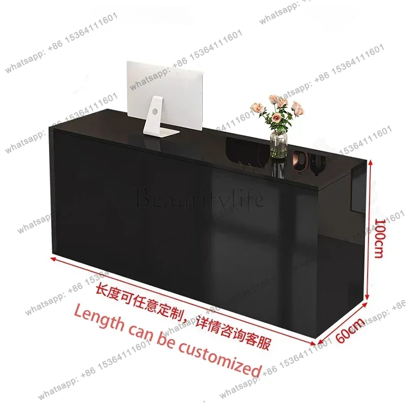 高級美容受付デスク、ポディウムサロンオフィス、ユニークな受付 - Office Furniture Bali のレビューと価格