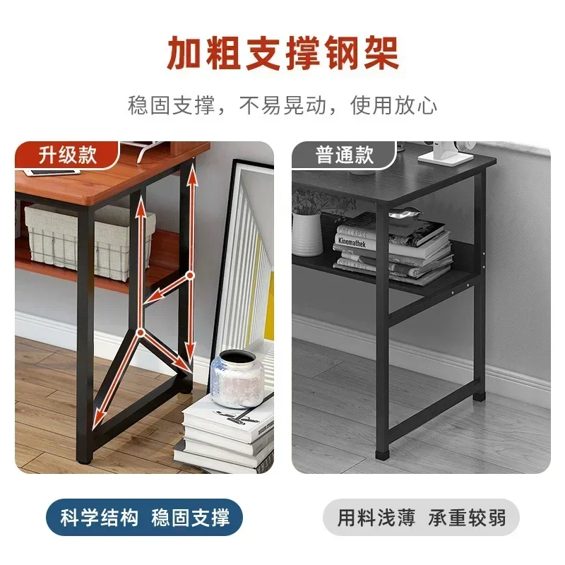 耐久性のあるコンピューターデスクトップデスク本棚組み合わせ家 - Office Furniture Rental のレビューと価格