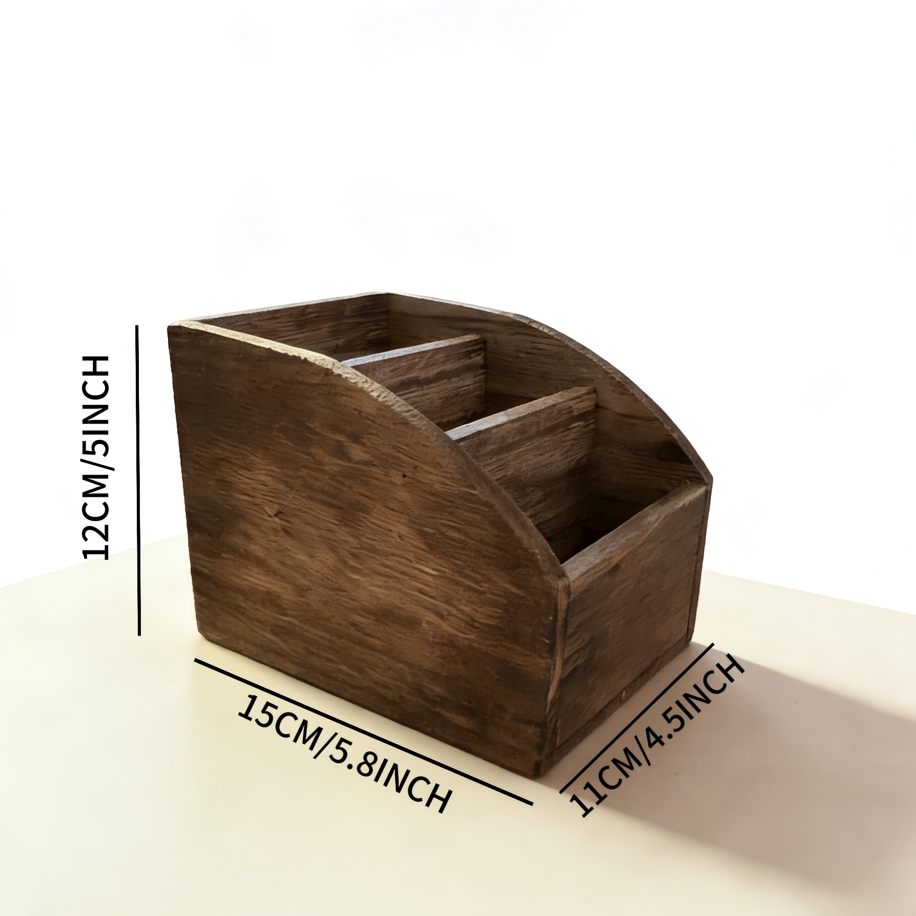 ヴィンテージ無垢材リモコン収納ボックスマルチコンパートメント - Room Divider Bamboo のレビューと価格