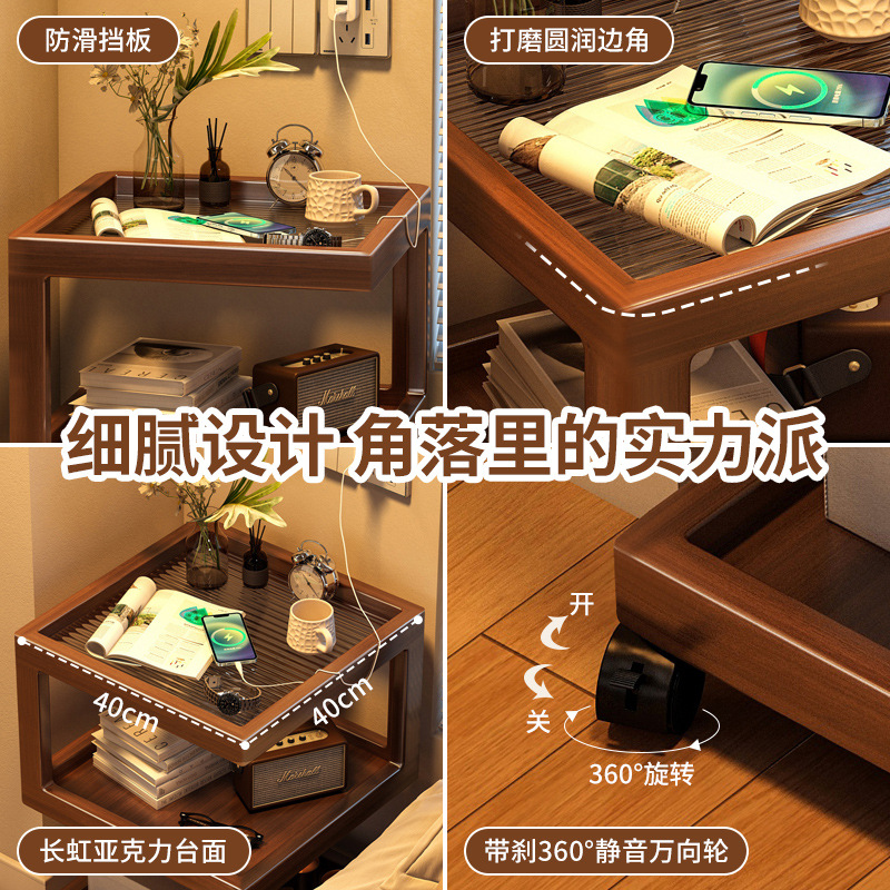 新しいベッドサイドテーブル、家庭用リビングルーム、ソファサイ - Room Divider Bamboo のレビューと価格