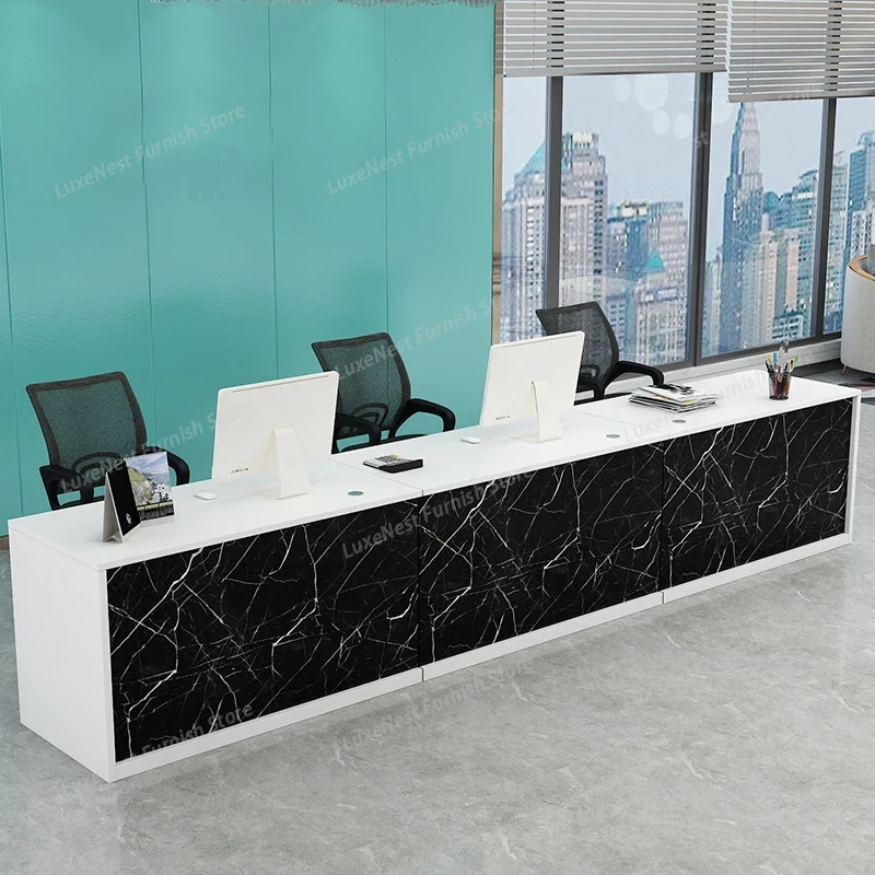 北欧サロンの受付デスク レジ係用デスク 美容装飾 美容受付デ - Office Furniture Bali のレビューと価格