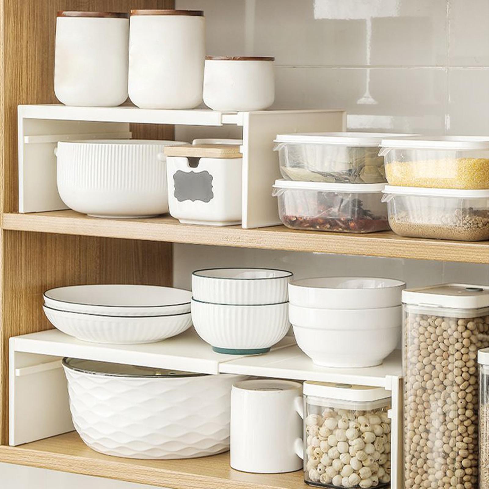 キッチン用伸縮式キャビネットシェルフ 家庭用積み重ね可能な垂 - Room Divider Bamboo のレビューと価格
