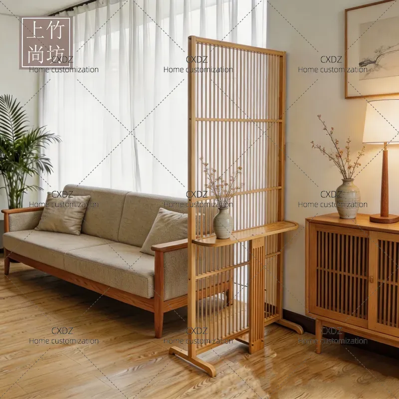日本の竹製パーテーションスクリーン北欧シンプル無垢材グリルモ - Room Divider Bamboo のレビューと価格