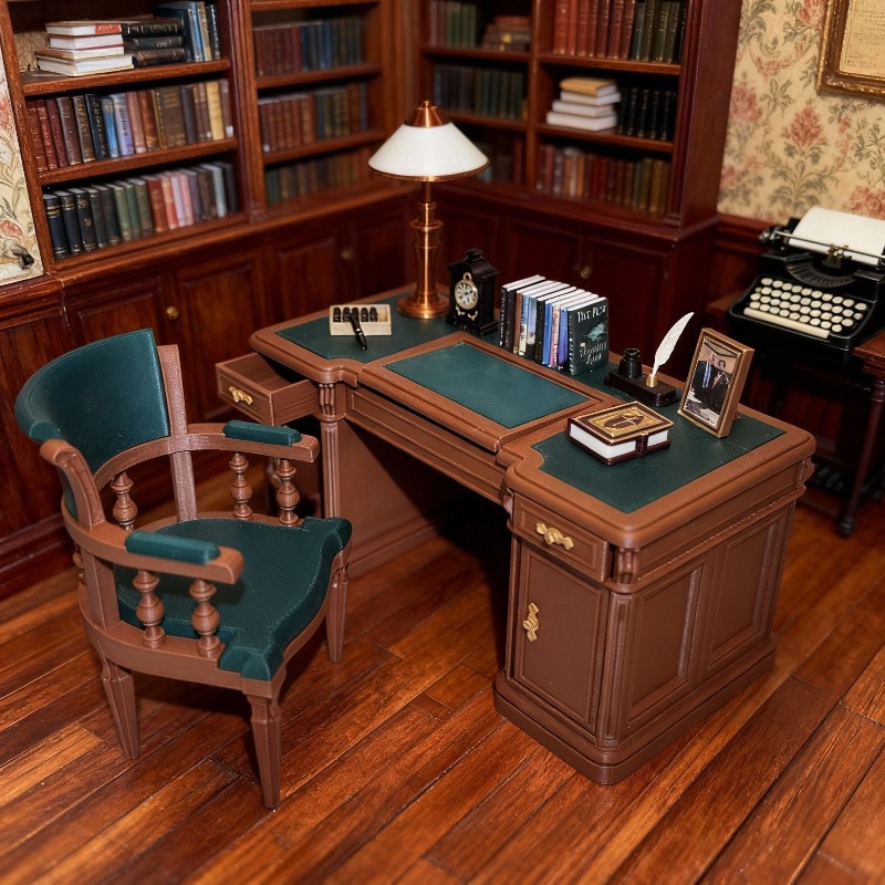 オリジナル 1/12 ミニチュアヴィンテージアメリカンスタイ - Office Furniture Warehouse のレビューと価格