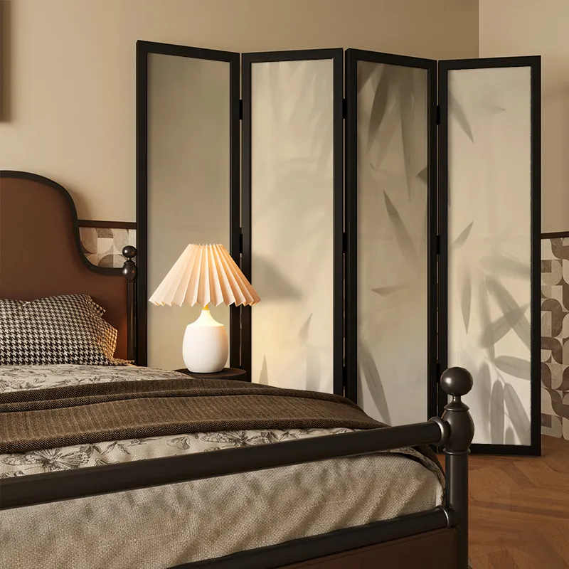 フォメックス特注中国竹製折りたたみスクリーンパーティション、 - Room Divider Bamboo のレビューと価格