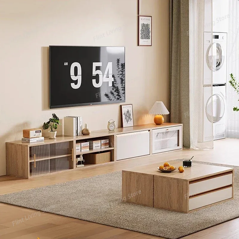 木製映画テレビスタンドセンターポータブルオフィス高級サロンモ - Office Furniture Center のレビューと価格