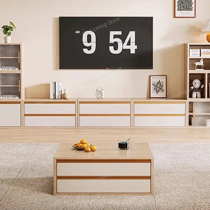 木製映画テレビスタンドセンターポータブルオフィス高級サロンモ - Office Furniture Center のレビューと価格