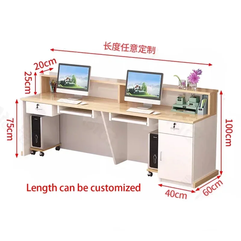 デザイン性の高い受付カウンター、美しくシンプルでトレンディな - Office Furniture Bali のレビューと価格