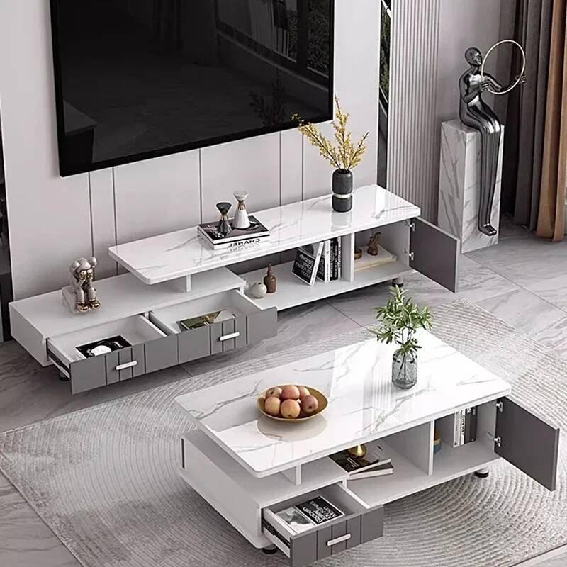センタードロワーテレビテーブルオフィスコーヒーテーブルホワイ - Office Furniture Center のレビューと価格