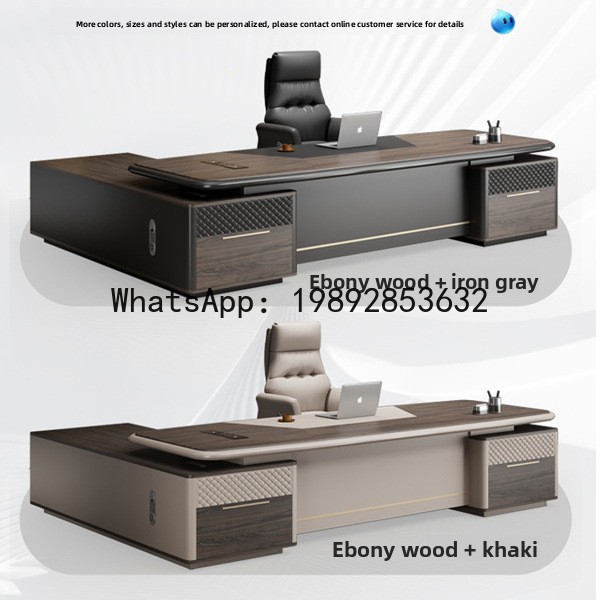 CZ 高級オフィス管理職用デスク＆チェアセット シンプルモダ - Office Furniture Set のレビューと価格