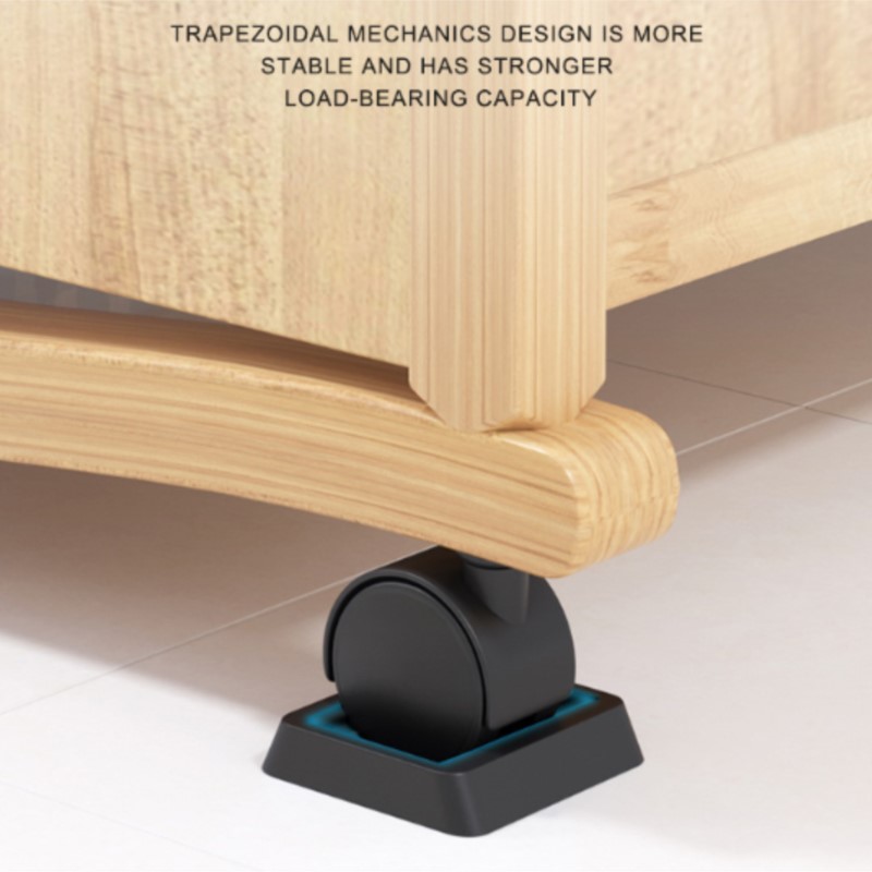 4 ピース/セットオフィスチェアホイールストッパー家具キャス - Office Furniture Set のレビューと価格