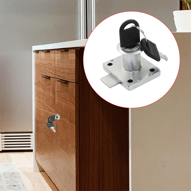 家具用ロック2セット、オフィスデスク用引き出しロック、鍵付き - Office Furniture Reborn のレビューと価格