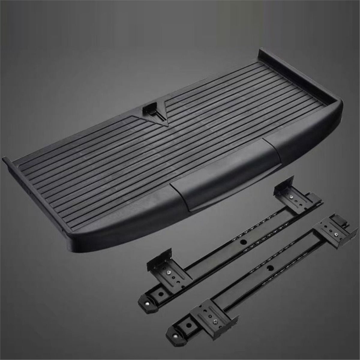 デスク下キーボードトレイ用デューティスライドレール 厚みのあ - Keyboard Drawer Under のレビューと価格